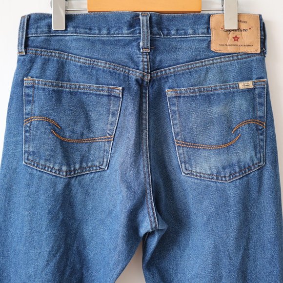 Levi's Signature Regular Straight Medium Wash Blue Jeans - Picture 5 of 11